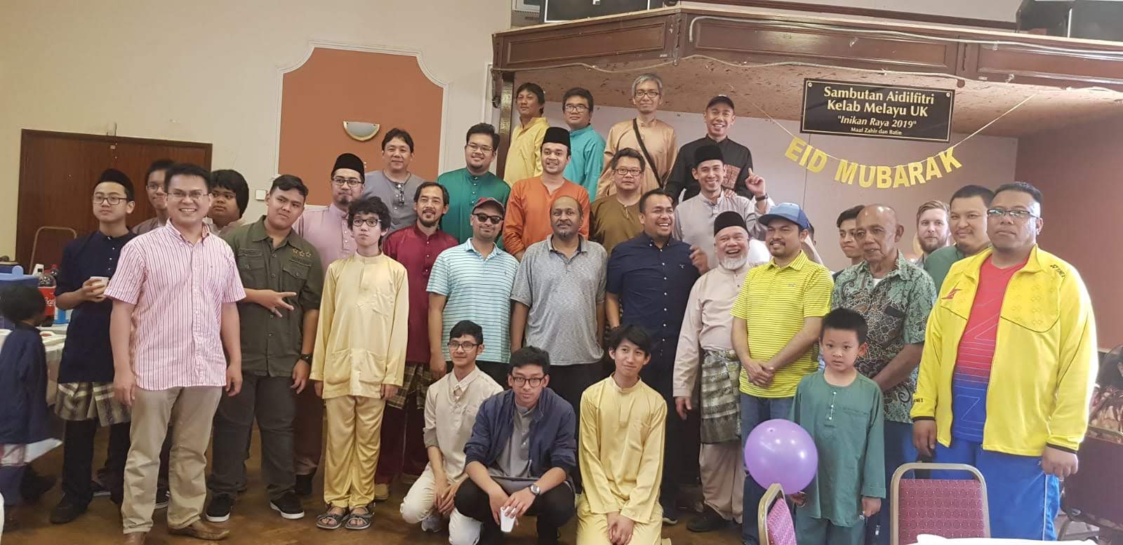 MAUK community members gathered for an outdoor family event